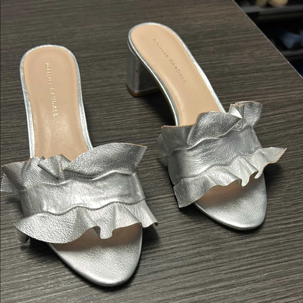 Loeffler Randall ruffle sandals
